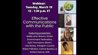 MABA March 19, 2024 Webinar - Effective Communications with the Public