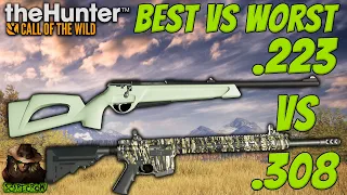 The WORST Rifle VS The BEST Rifle! Gun Battles Episode 1! Call of the wild