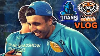 WINNING FEELING! | Gold Coast Titans vs Wests Tigers | Game Day Experience | NRL Vlog