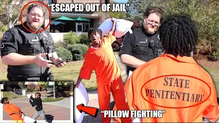 PLLOW FIGHTS WITH STRANGERS IN PUBLIC *GOT ARRESTED* Part 2