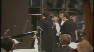 The Three Tenors Concert 1990 - Backstage