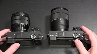 Sony A6400 vs A6300