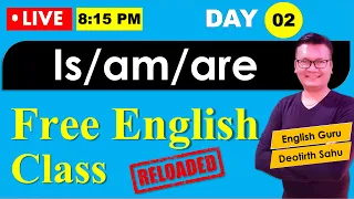 Day -2 | Free Spoken English class| Online English speaking course with Dev Sir