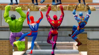 GTA 5 SUPERHEROES GAME ANIMATION COMPILATION Ep.139