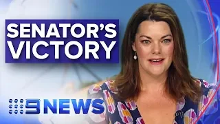 Greens senator wins defamation case | Nine News Australia