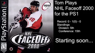 NHL FaceOff 2000 - Season 01 - Game 02 - vs Carolina
