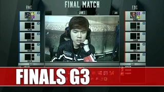 Royal Never Give Up vs Edward Gaming | Game 3 Grand Finals S6 LPL Spring 2016 | EDG vs RNG G3