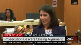 DATING APP MURDER TRIAL | State Delivers Closing Argument in FL v. Andre Warner. - COURT TV