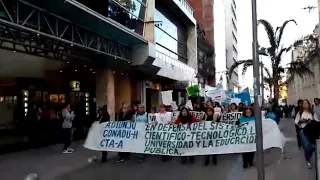 Jujuy: Marcha en defensa de la Educación Pública