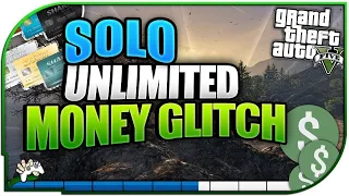 GTA5 ONLINE - BEST $OLO GTA MONEY GLITCH! | After New Update.