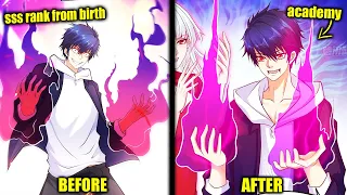 He Born With Infinite SSS Rank Magic But In Academy Hides It To Be Ordinary - Manhwa Recap