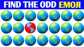 FIND THE ODD EMOJI OUT in these emoji quizzes | ODD One Out Puzzle | HOW GOOD ARE YOUR EYES?