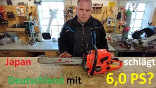 Stihl Killer mit 6,0 PS Part2 - Midori Japan MJ101 schlägt Deutschland?