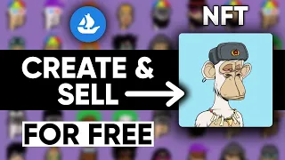 How to create NFT and sell them on opensea for free. (2023)