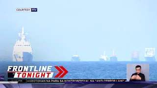 Mga barkong Pinoy, handang makipag-'water war' sa mga barko ng China sa West Philippine Sea