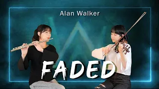 FADED - Alan Walker (2COLOR Violin & Flute)