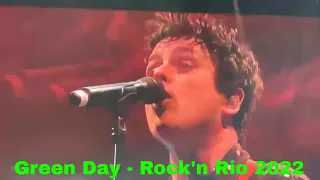 Green Day Full Set LIVE in Rock In Rio 2022 HD