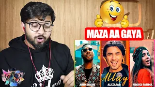 Allay (Munja Mar Wara) | Ali Zafar ft. Urooj Fatima & Abid Brohi | Lightingale Records Reaction!