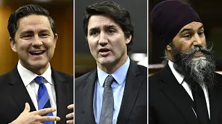 Inflation in Canada: Trudeau pressed over cost of living crisis by Singh, Poilievre | QP DEBATE