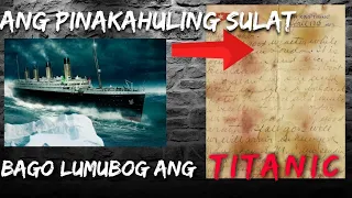 HULING SULAT BAGO LUMUBOG ANG TITANIC | 5 PINAKAMAHAL NA BAGAY SA LUMUBOG NA TITANIC | LHANDERZ TV
