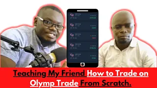 Teaching My Friend How to Trade Forex From Scratch.