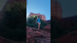 Welcoming Spring in Sedona #bellydancing #dance #mothernature #sedona #vortex