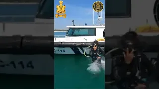 Indian Navy Coast Guard Diver Life