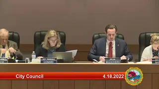 4.18.2022 City Council