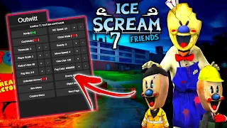 Ice Scream 7 - Discovering NEW SECRETS with OUTWITT MOD 😃