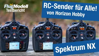 Spektrum NX6, NX8 und NX10 von Horizon Hobby – RC Sender mit SMART Telemetrie im FlugModell Test