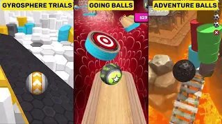 GyroSphere Trials vs Going Balls vs Rollance Adventure Balls, Gyro Balls Gameplay Comparison 014