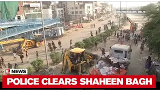 Delhi: Police Clears Shaheen Bagh Protest Site, Curfew Imposed To Stop Gatherings