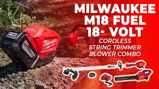 Milwaukee M18 FUEL 18-Volt Cordless String Trimmer/Blower Combo Kit Review