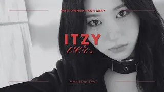 who owned each itzy era? (until "untouchable")