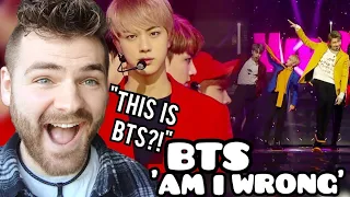 First Time Hearing BTS "Am I Wrong" | LIVE | Reaction