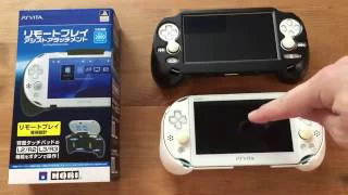 PS Vita L3/R3 Remote Play Assist Attachment Unboxing & Game Play