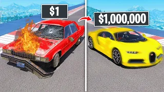 Upgrading Every Car from Worst to Best.. GTA 5 RP