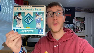 HUGE 1/1 ROOKIE!! CRAZY BOX! NEW 2022 PANINI CHRONICLES BOX OPENING! BOOM!