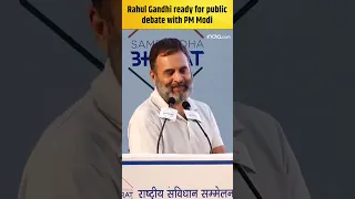 Lok Sabha Elections: Rahul Gandhi is “100% ready” for public debate with PM Modi