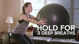 How To Use A Stability Ball for Back Pain | WebMD
