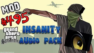 Обзор Модов GTA San Andreas #495 - Новые Качественные Звуки | INSANITY Audio Pack