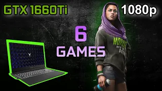 #10 6 Games tested | GTX 1660 Ti & I5 9300h - Lenovo Legion Y540