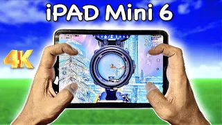 iPad Mini 6 HANDCAM 🔥 | 4 FINGERS CLAW / BGMI TEST | BGMI Gameplay | 60 Fps ✅