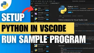 How to Setup Python in Visual Studio code on Windows 10 / 11