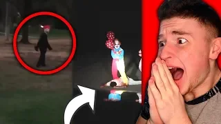 The CREEPIEST CLOWN VIDEOS You Will Ever See ON YOUTUBE! (SCARY)