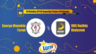 10 Kolejka LOTTO Superligi TS Energa Manekin Toruń vs TS SBR Dojlidy Białystok