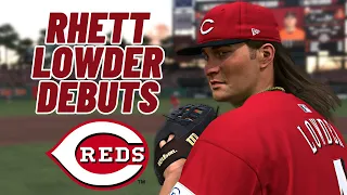 RHETT LOWDER DEBUTS! MLB THE SHOW 24 CINCINNATI REDS FRANCHISE EPISODE 39!