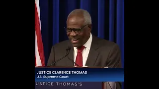 Justice Clarence Thomas Recalls Joking Around With Antonin Scalia