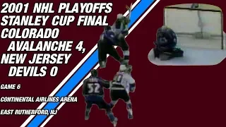 2001 NHL Stanley Cup Final Game 6: Colorado Avalanche at New Jersey Devils