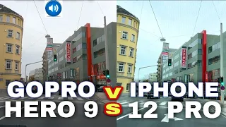 Iphone  12 Pro  vs Gopro hero 9 Black